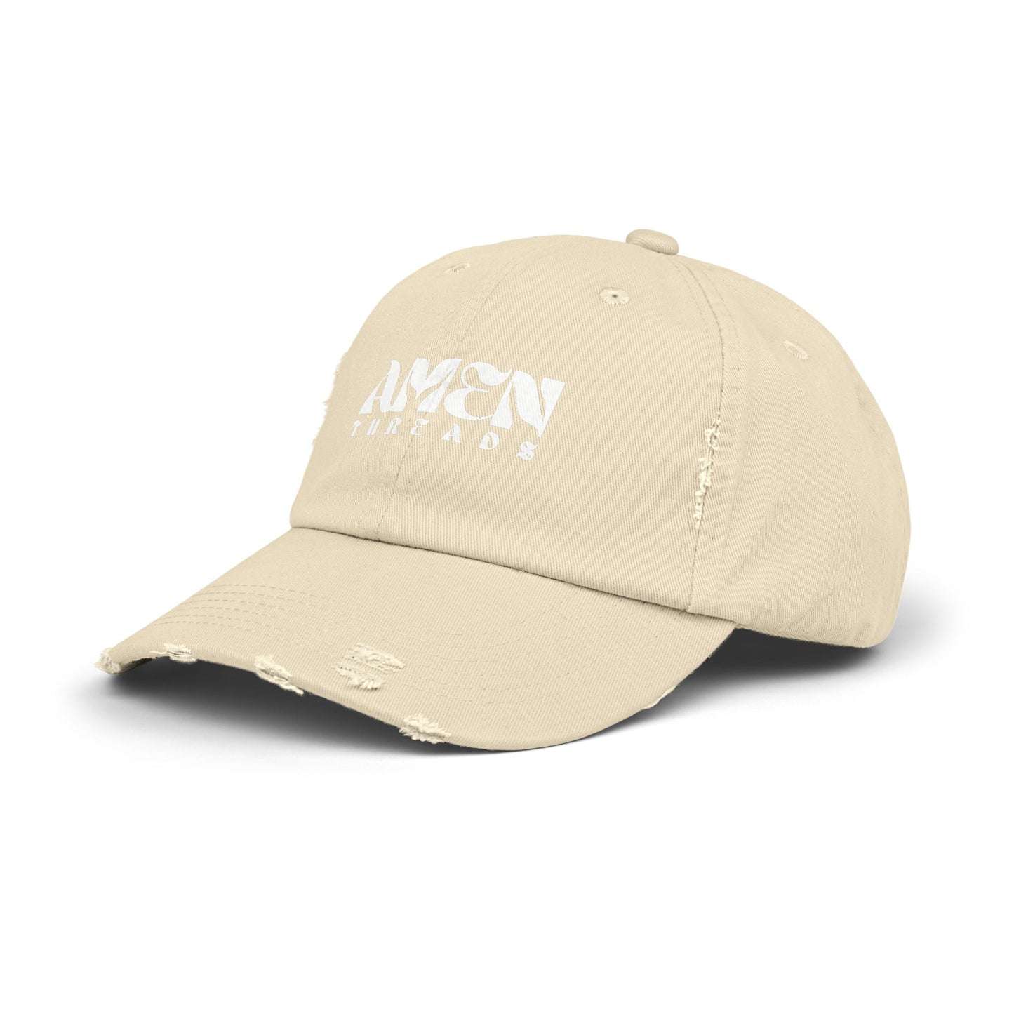 AMEN THREADS UNISEX DISTRESSED HAT